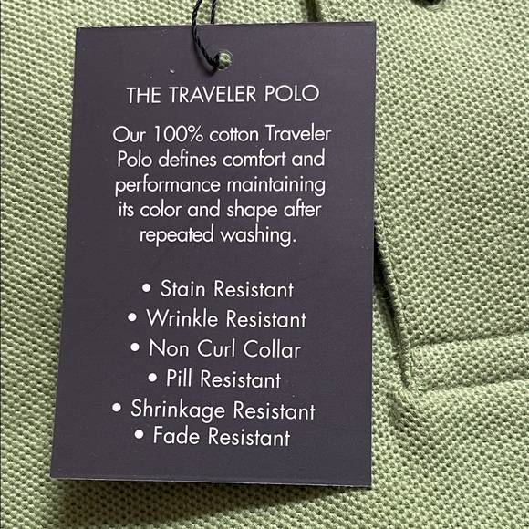 Jos. A. Bank Light Green Polo Shirt - Picture 3 of 7